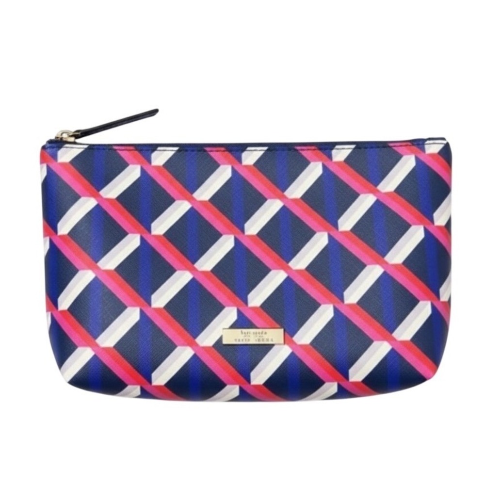 Trina Turk Geometric Print Cosmetic Bag